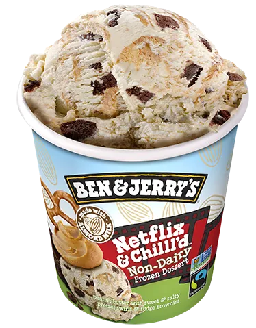 Ben & Jerry's Non-Dairy Netflix & Chilll'd Ice Cream (Pint)