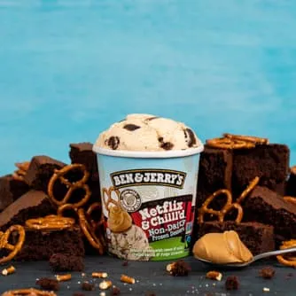 Ben & Jerry's Non-Dairy Netflix & Chilll'd Ice Cream (Pint)