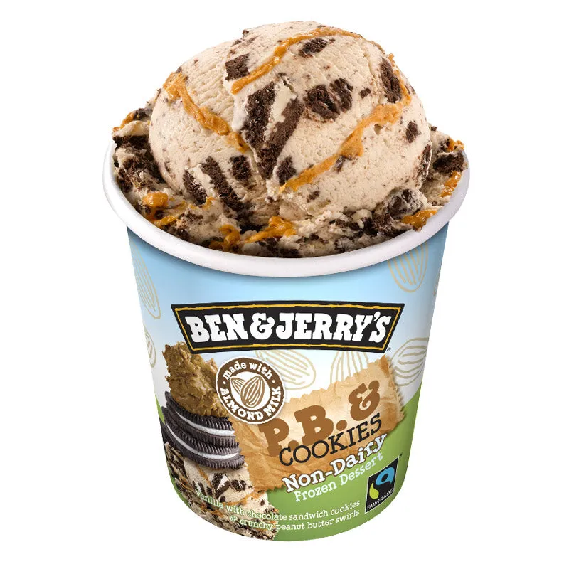 Ben & Jerry's Non-Dairy P.B. & Cookies (Pint)