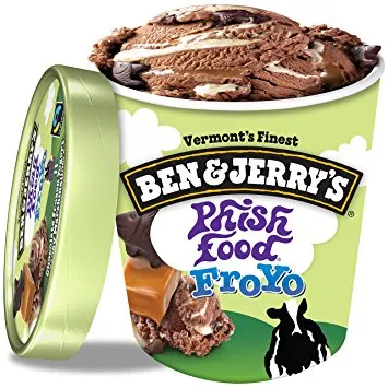 Ben & Jerry's Phish Food FroYo (Pint)