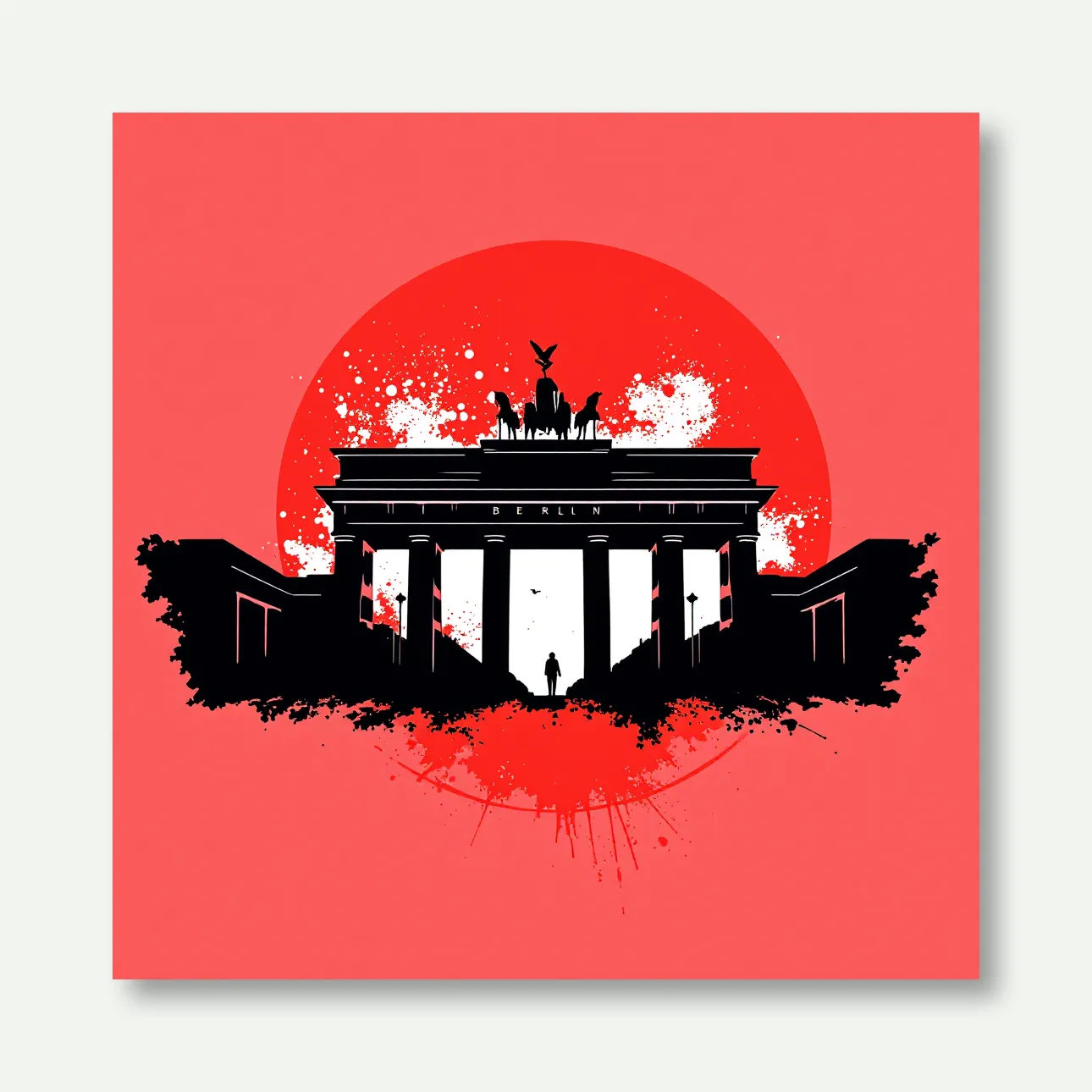 Berlin's Bold Essence Wall Art Poster