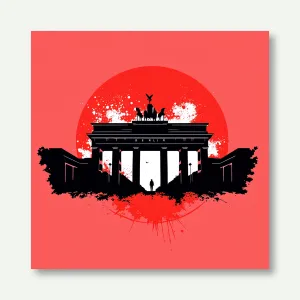 Berlin's Bold Essence Wall Art Poster