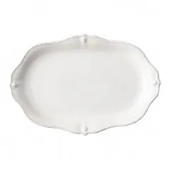 Berry & Thread Platter 15 inch Whitewash