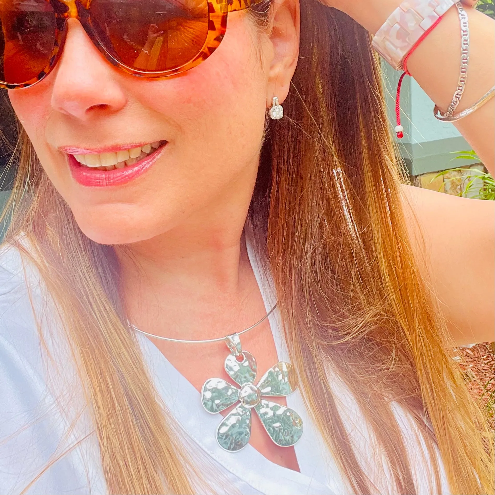 Big Flower Necklace