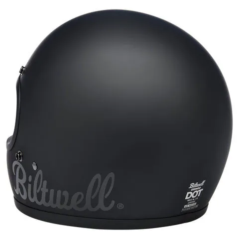 Biltwell - Gringo Helmet - Flat Black Factory