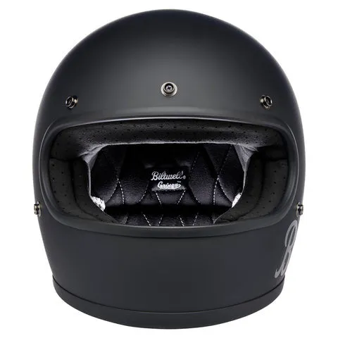 Biltwell - Gringo Helmet - Flat Black Factory
