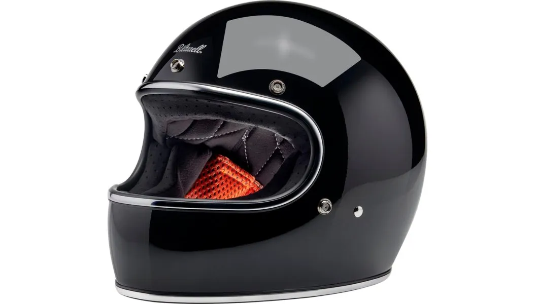 BILTWELL Gringo Helmet - Gloss Black