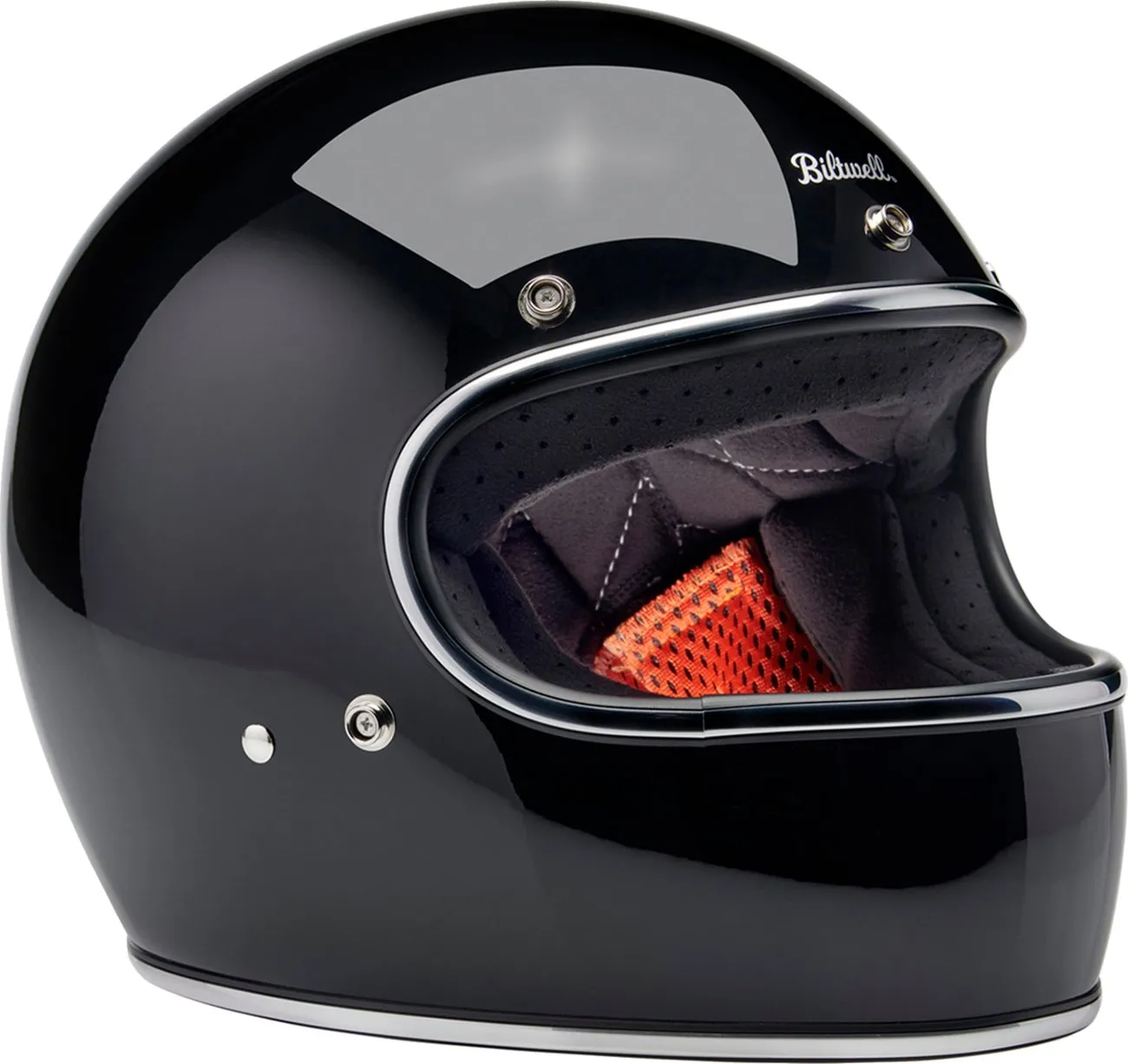BILTWELL Gringo Helmet - Gloss Black