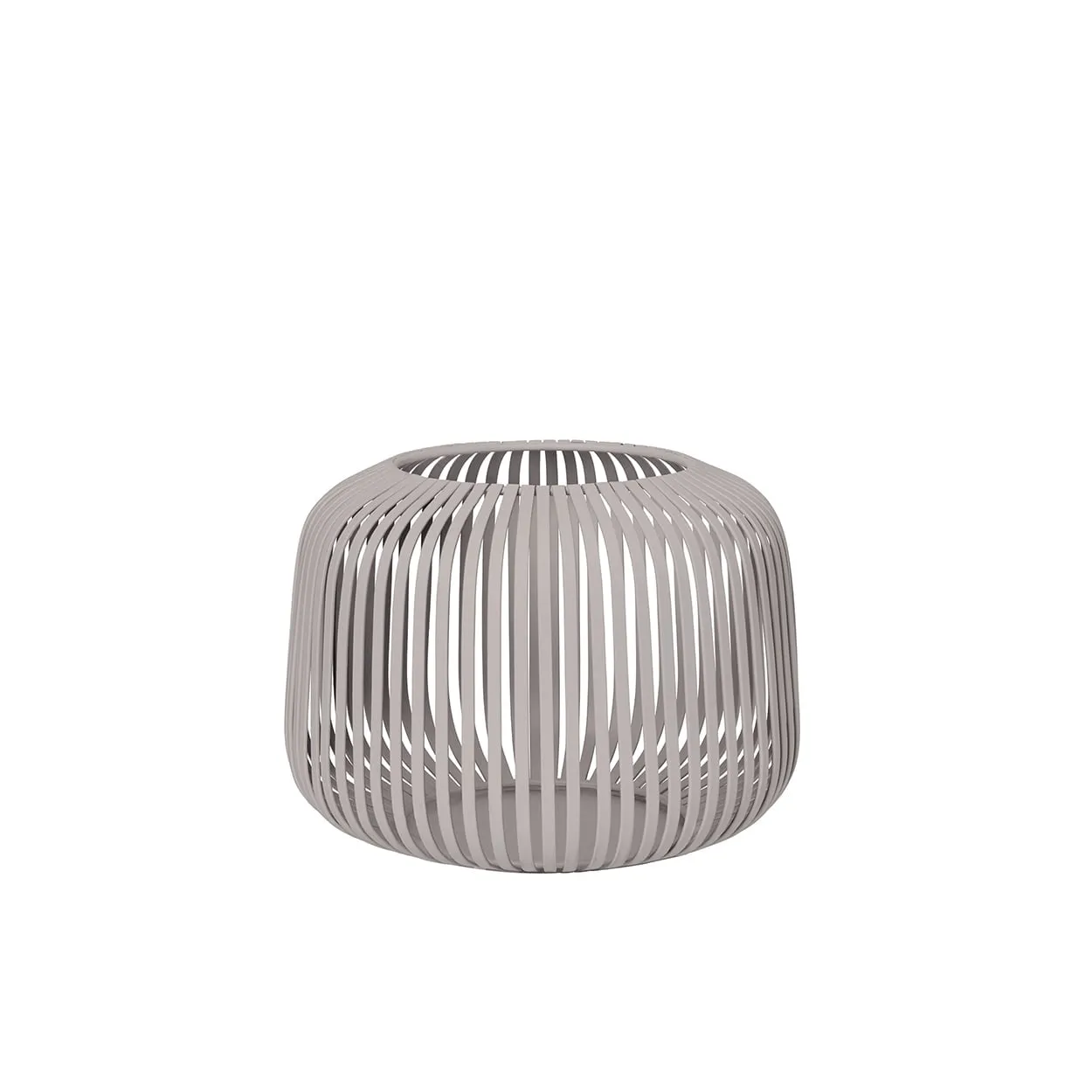 Blomus Lantern - Powder Coated Steel in Dove-Grey: XS 14x10cm Lito