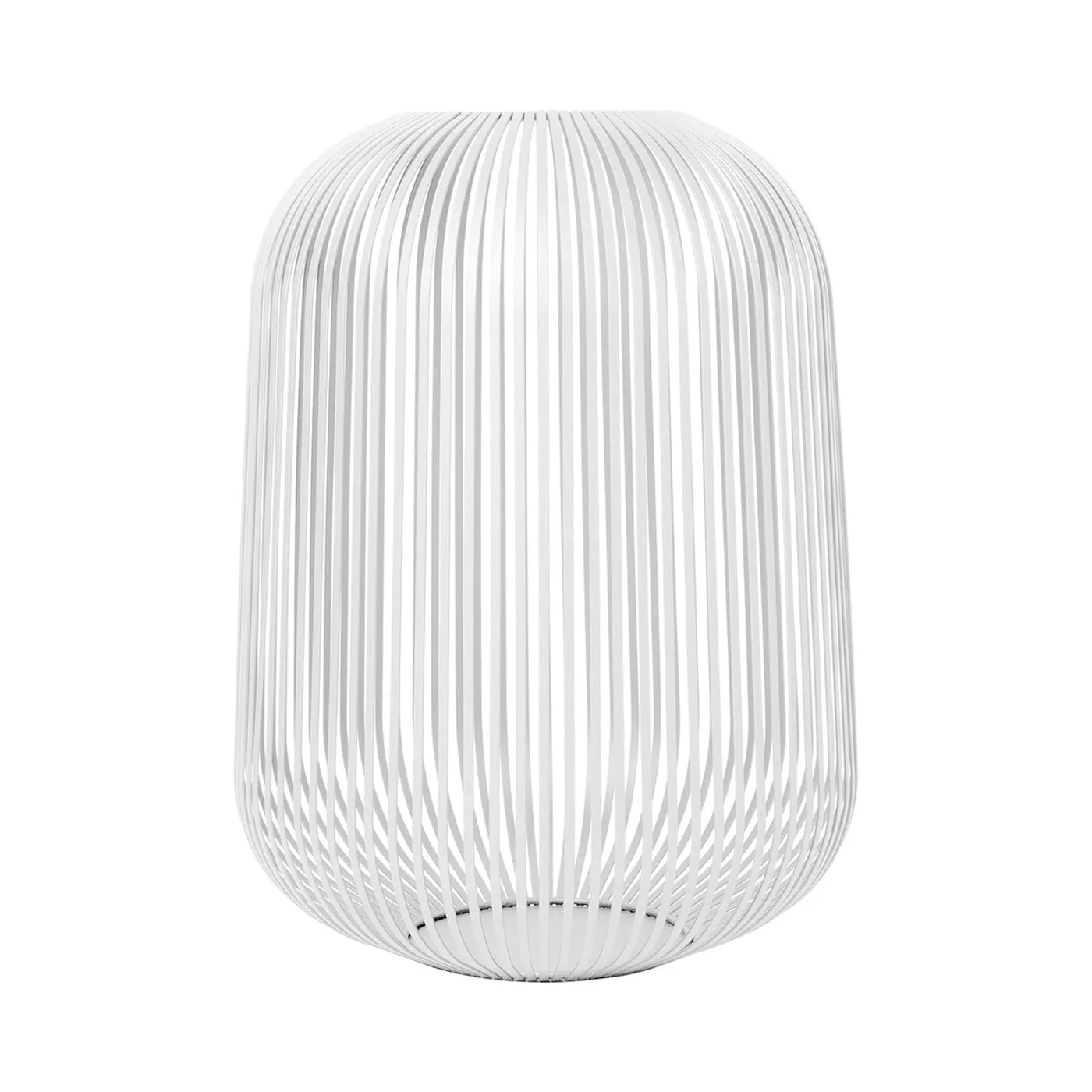 Blomus Lantern - Powder Coated Steel in White: Large 45x33cm LITO