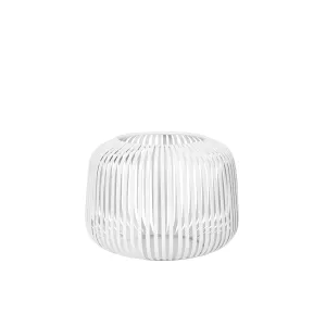 Blomus Lantern - Powder Coated Steel in White: XS 14x10cm Lito