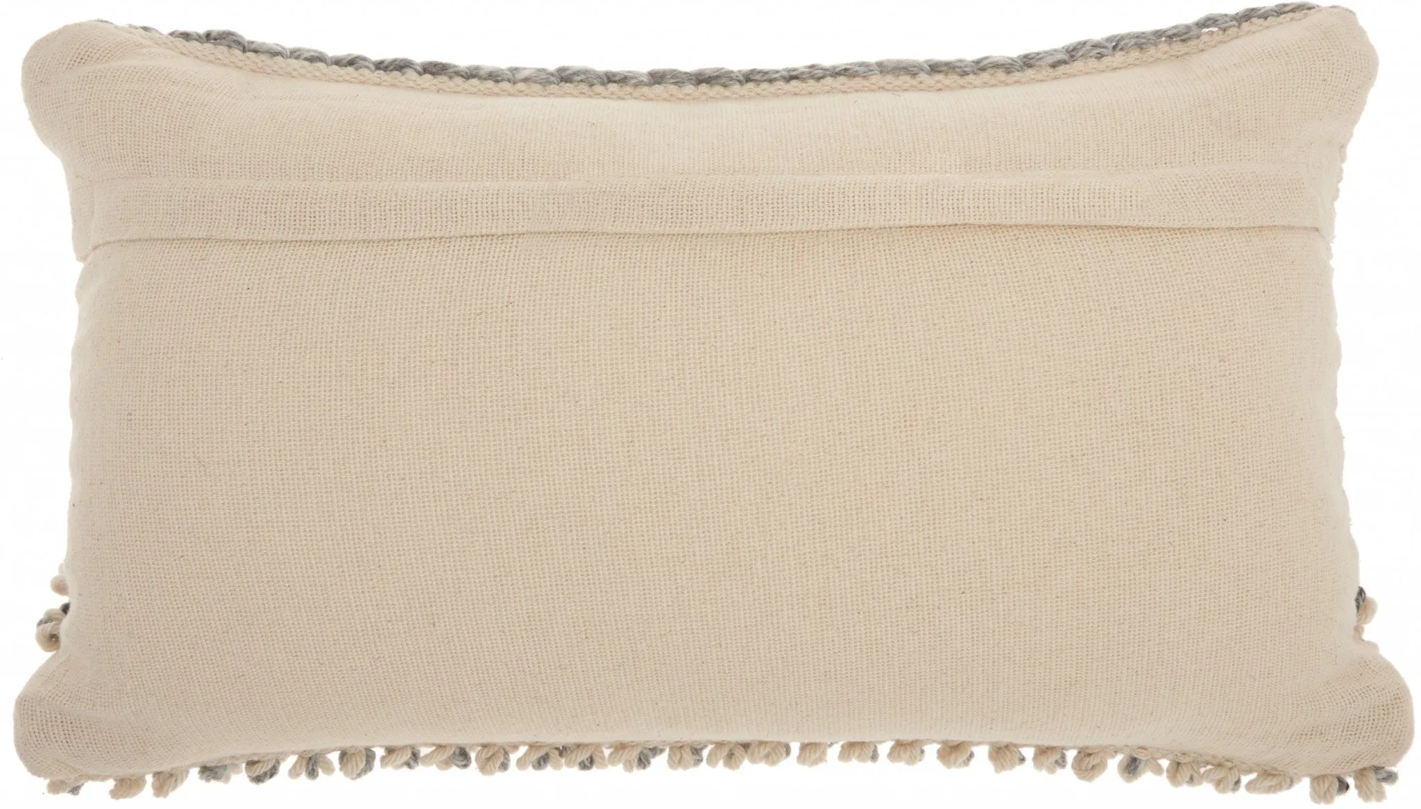 Bohemian Blue and White Lumbar Pillow