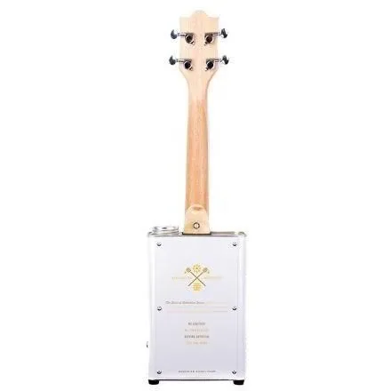 Bohemian Oil Can Electric Soprano Ukulele, Honey