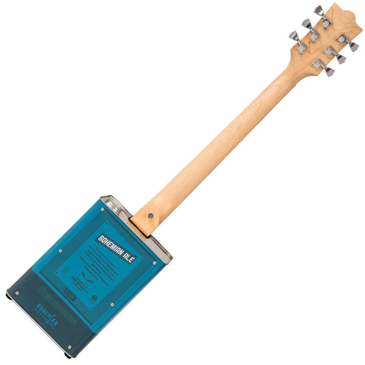 Bohemian Oil Can Guitar ~ 3 Single Coils ~ Bohemian Ale