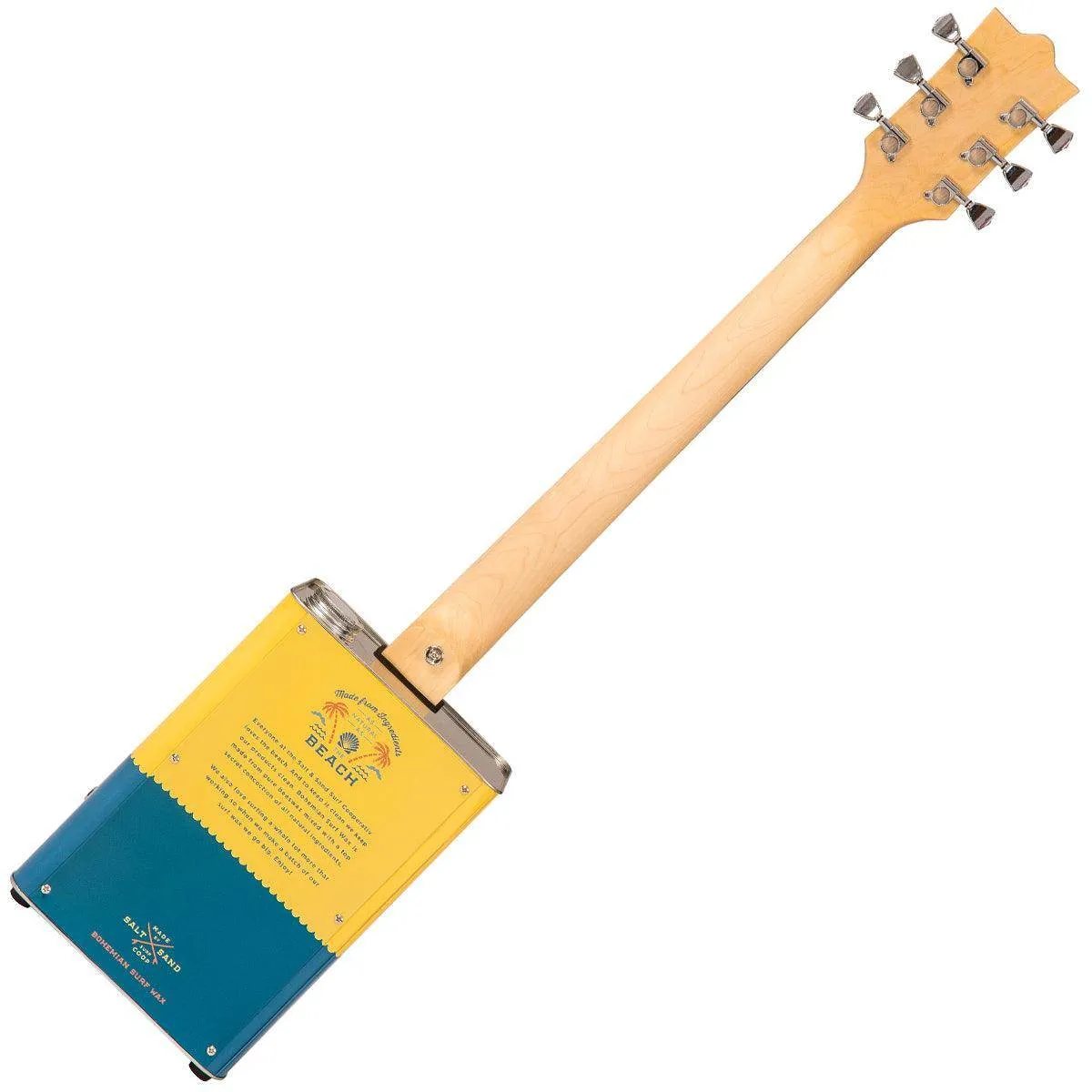 Bohemian Oil Can Guitar ~ P90 ~ Surf Wax