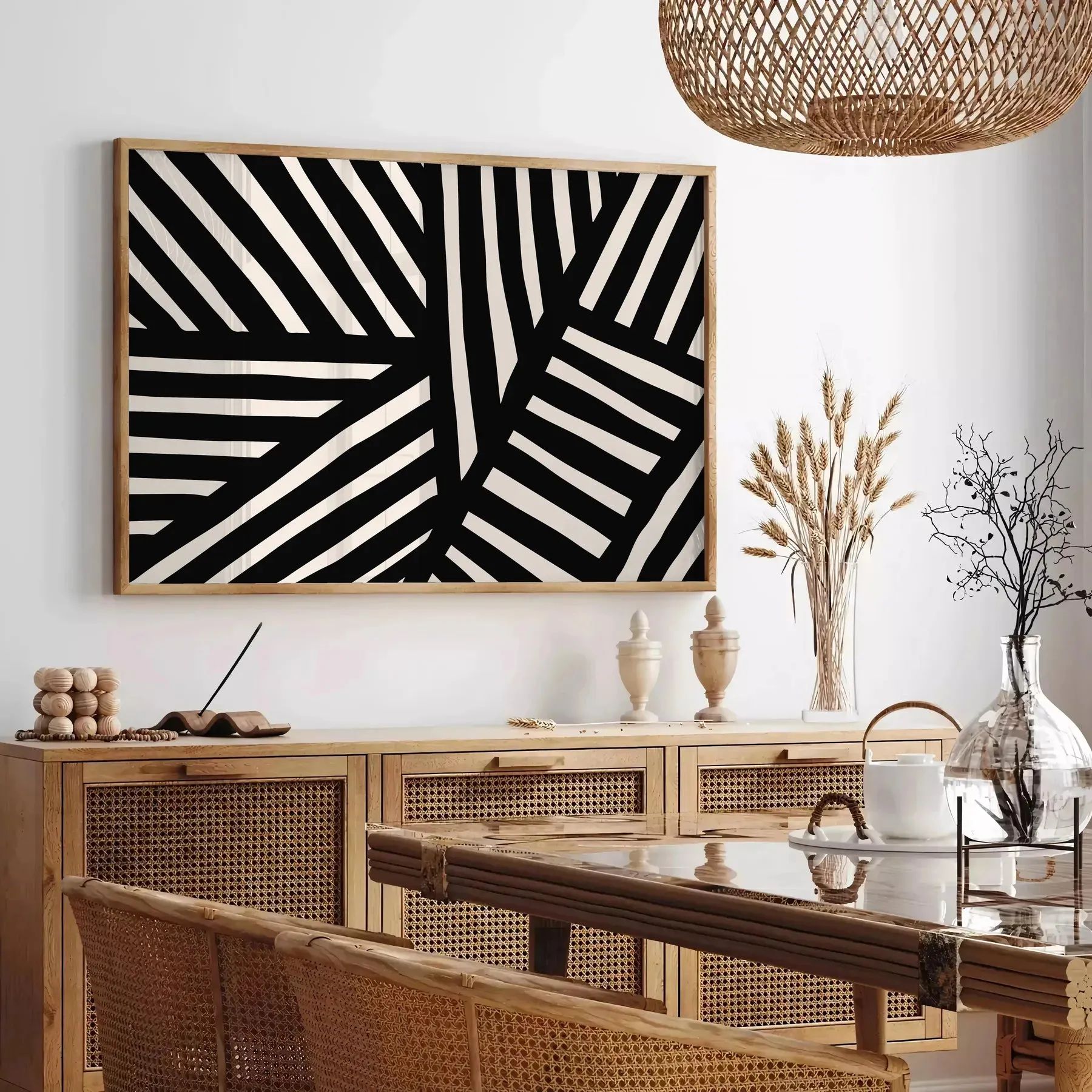 Boho Abstract Print Bohemian 5