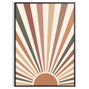 Boho Abstract Print Bohemian Poster 10