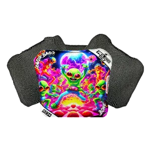 Bone | Alien Dance Party | ACL PRO Razor Cornhole Bags