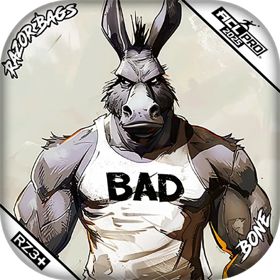 Bone | Bad Ass Muscles | ACL PRO Razor Cornhole Bags