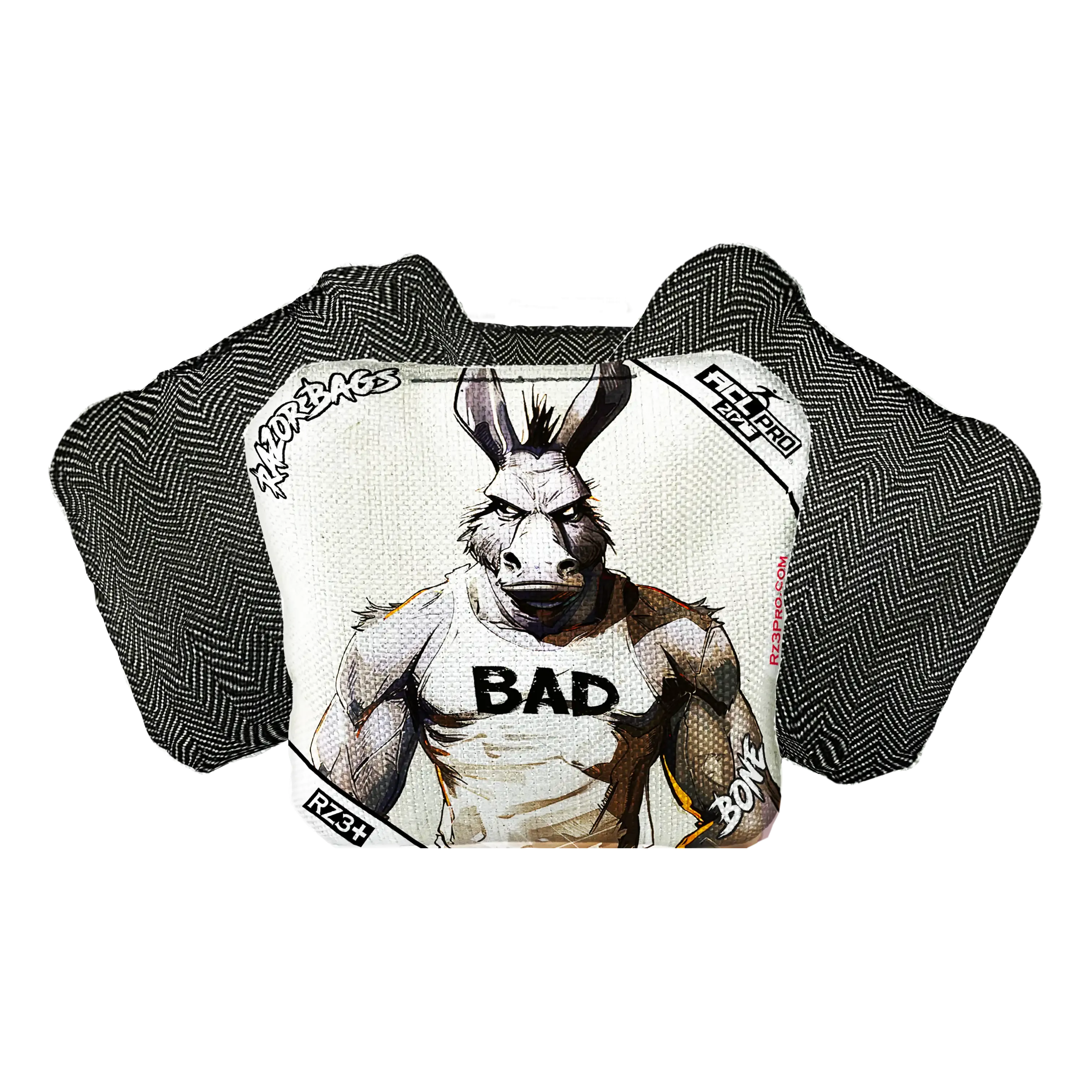 Bone | Bad Ass Muscles | ACL PRO Razor Cornhole Bags