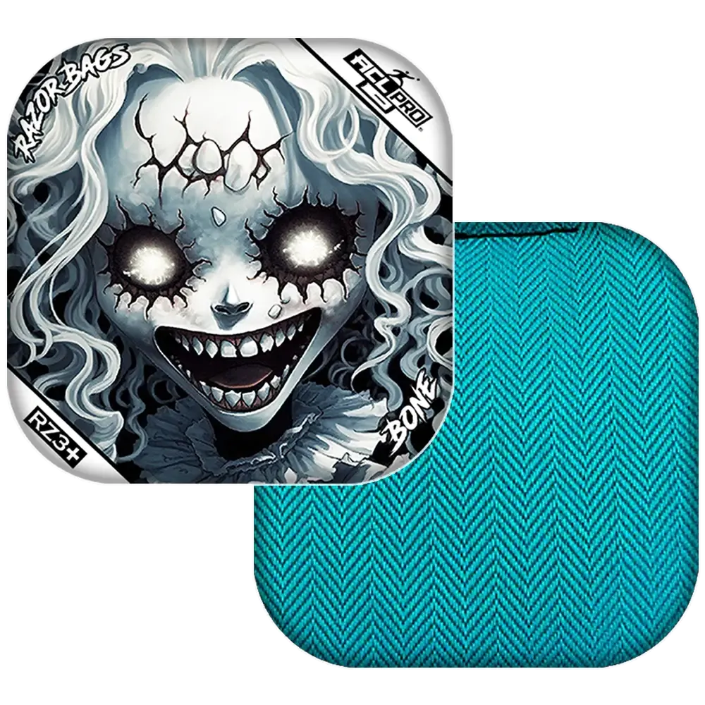 Bone | Scary Girl | ACL PRO Razor Cornhole Bags
