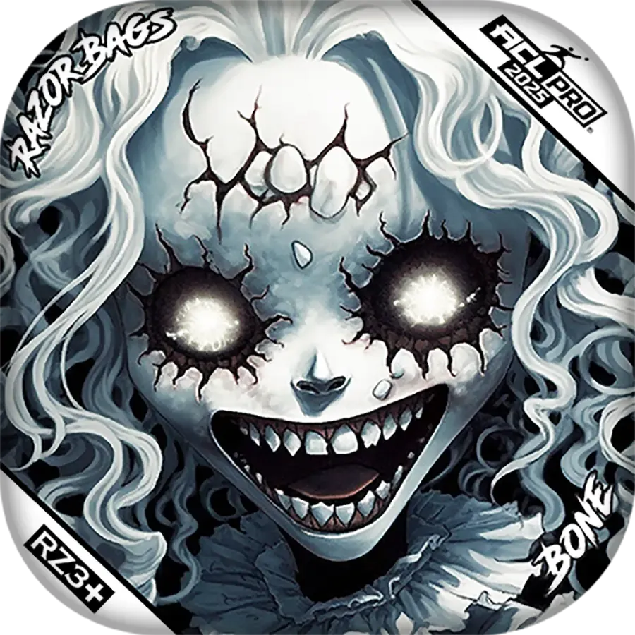Bone | Scary Girl | ACL PRO Razor Cornhole Bags