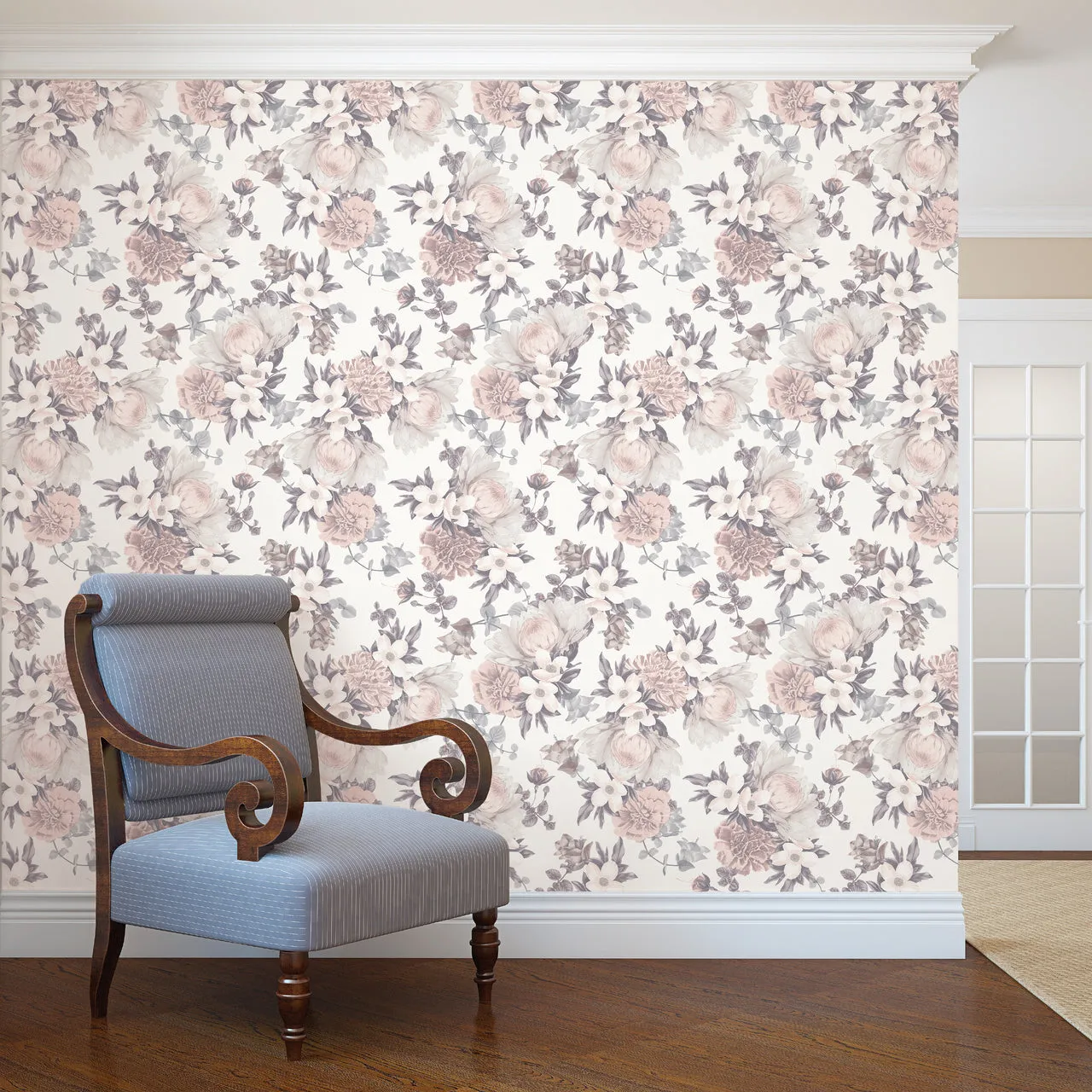 Botanical Blossom Self-Adhesive BO510 Wallpaper