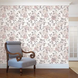 Botanical Blossom Self-Adhesive BO510 Wallpaper