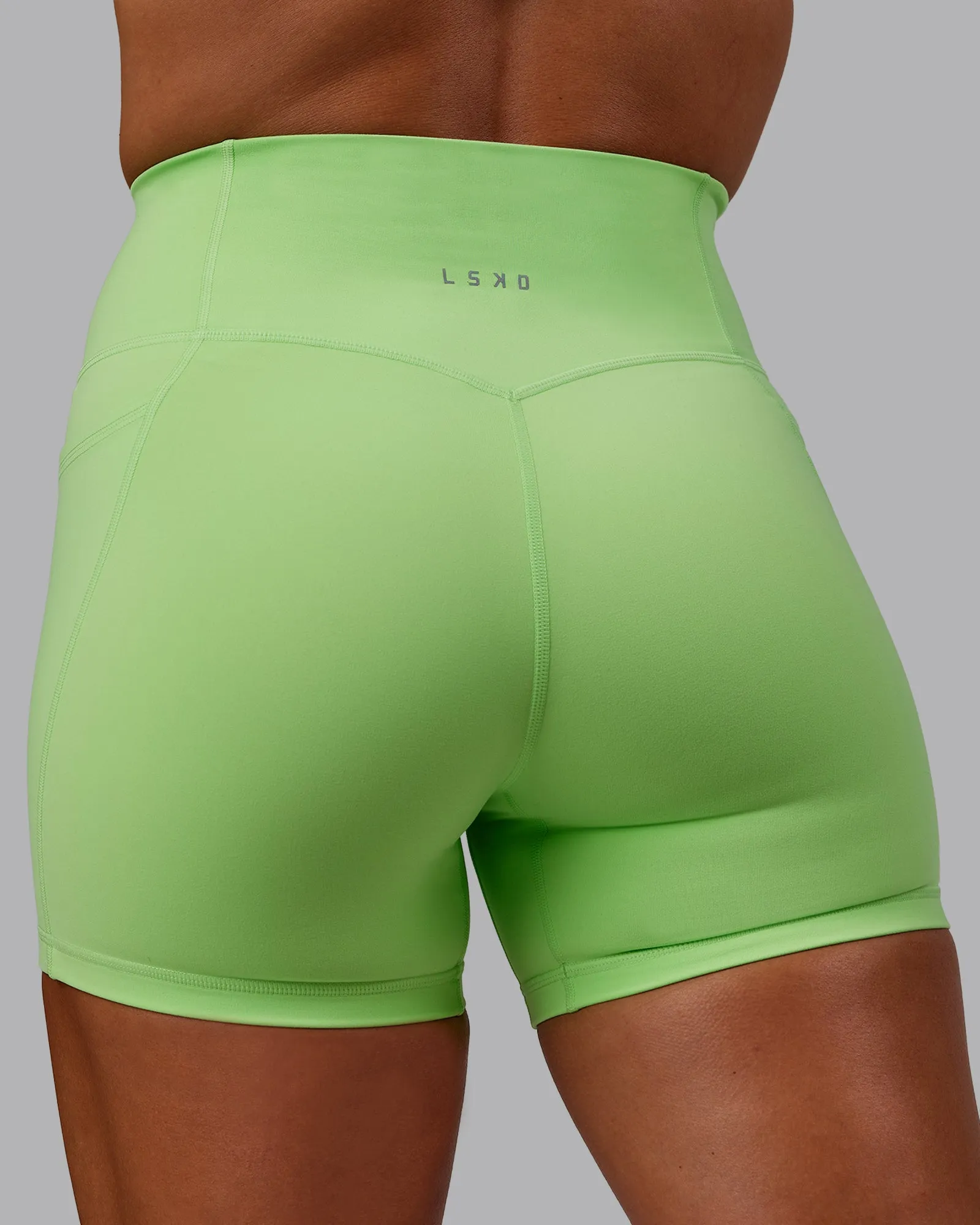 Bree Masters x Fusion X-Short with Pockets - Pastel Lime