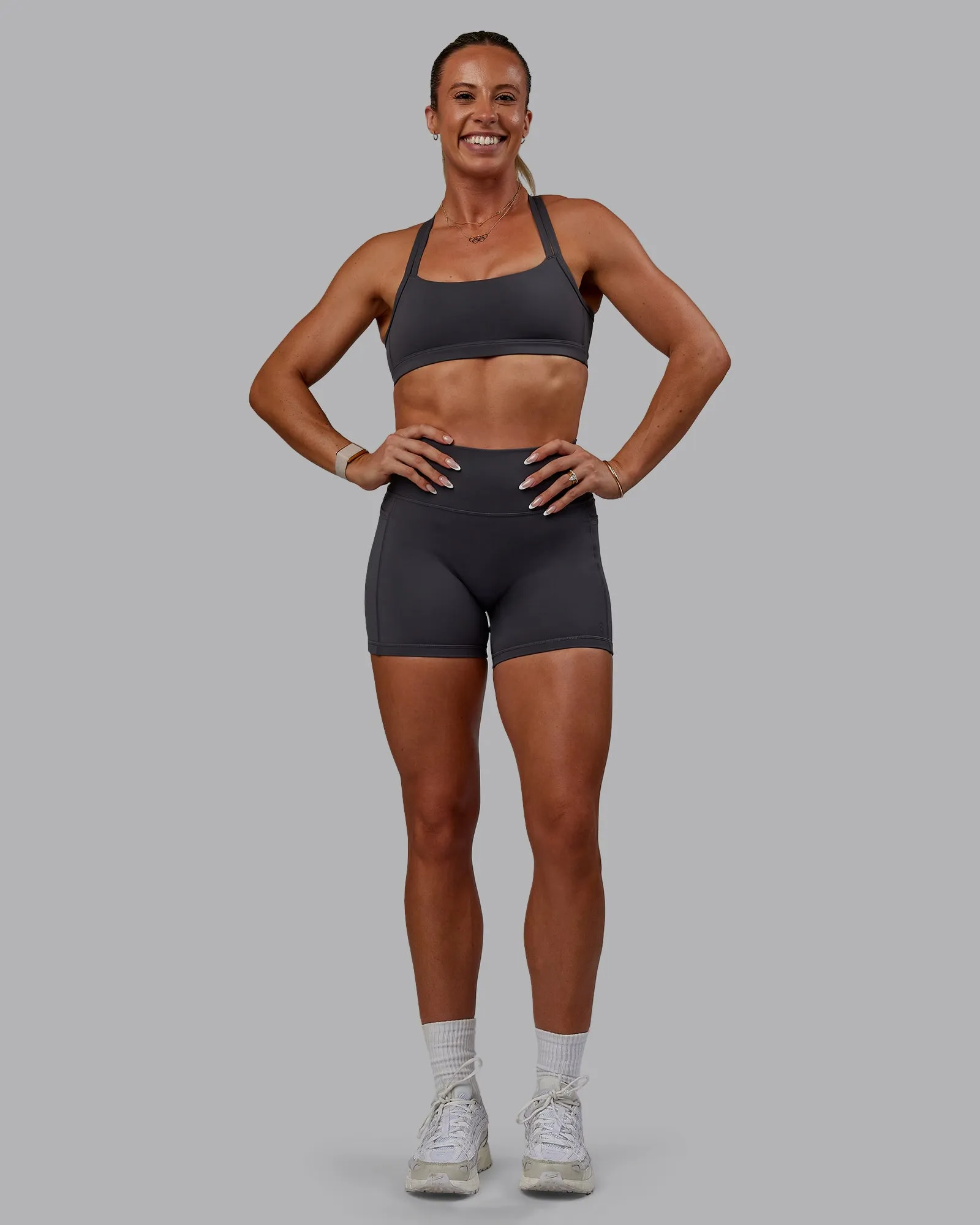 Bree Masters x Fusion X-Short with Pockets - Stormy