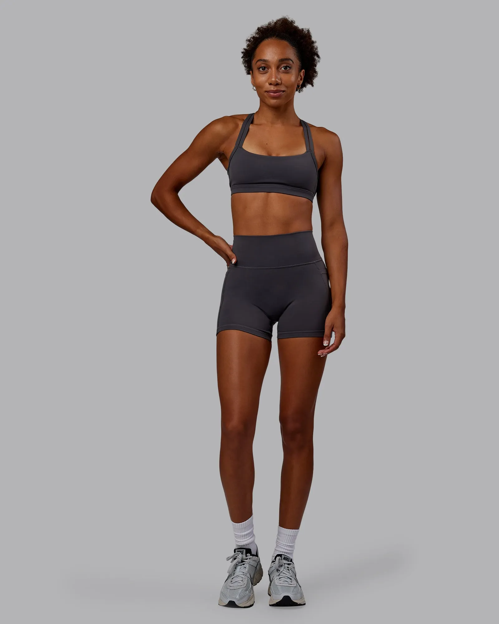 Bree Masters x Fusion X-Short with Pockets - Stormy