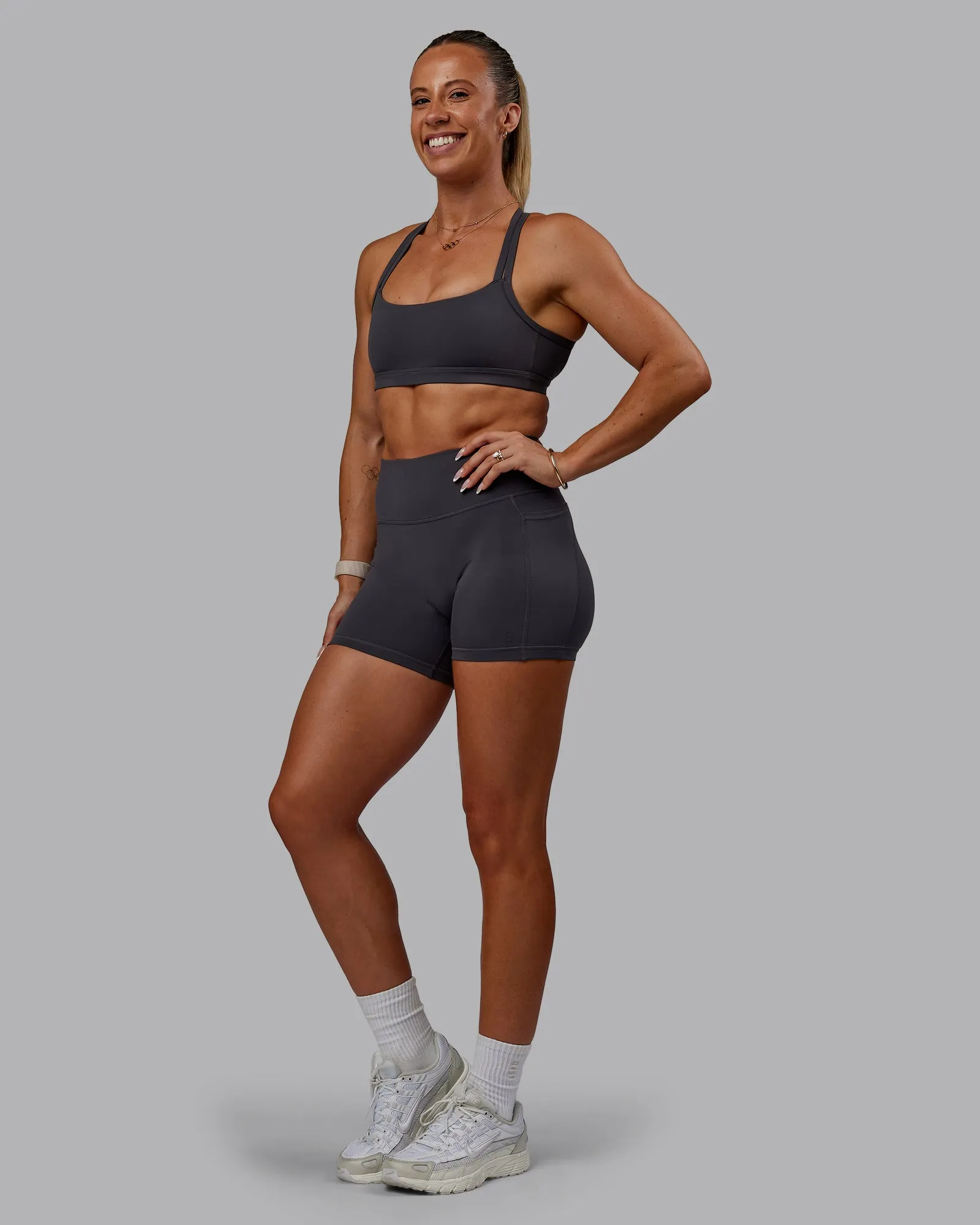 Bree Masters x Fusion X-Short with Pockets - Stormy