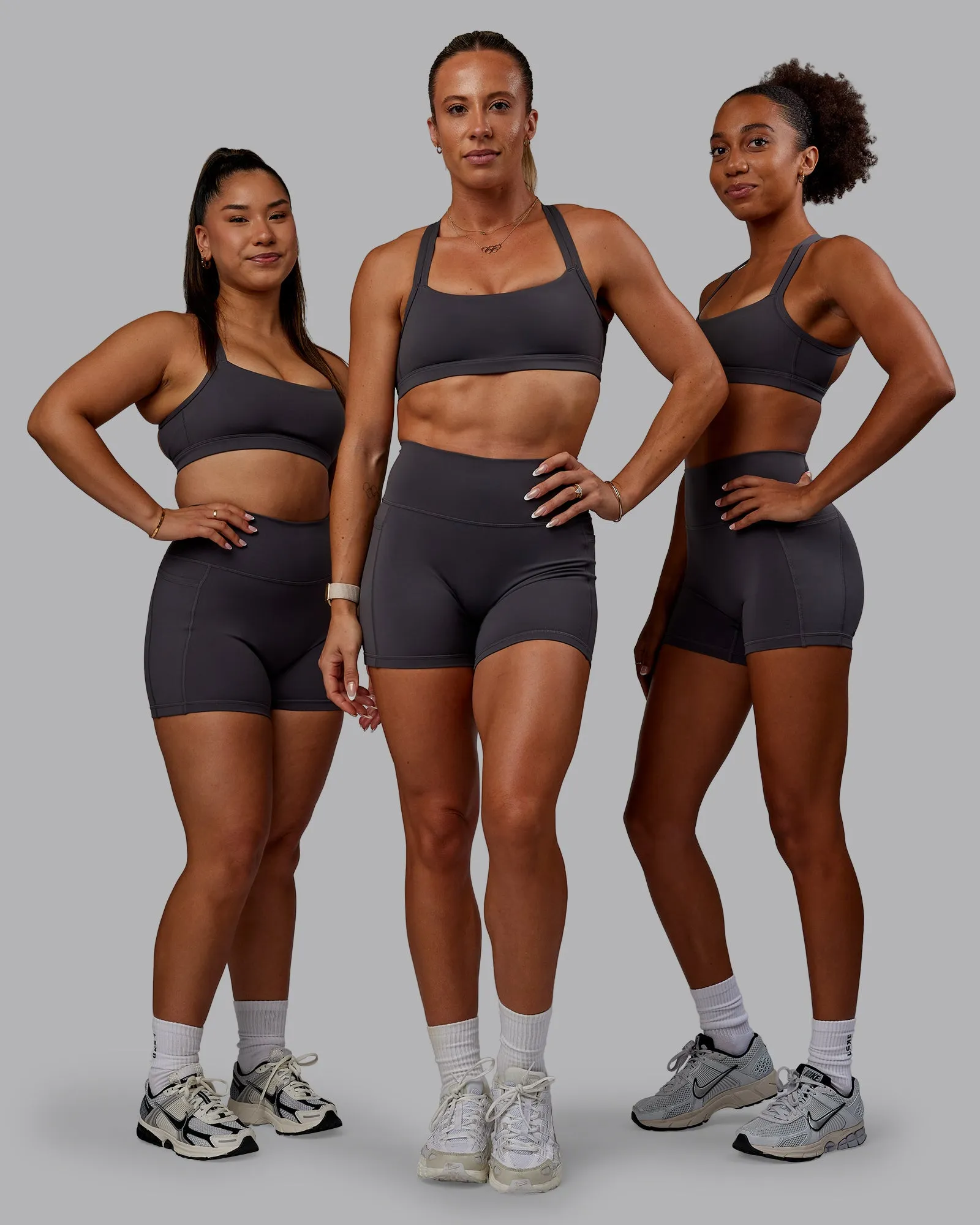 Bree Masters x Fusion X-Short with Pockets - Stormy