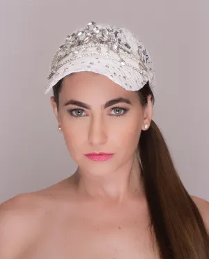 Britney Bridal • Laced Frosted Crown Cap