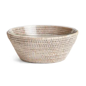 Burma Rattan Serving Bowl 10.75"
