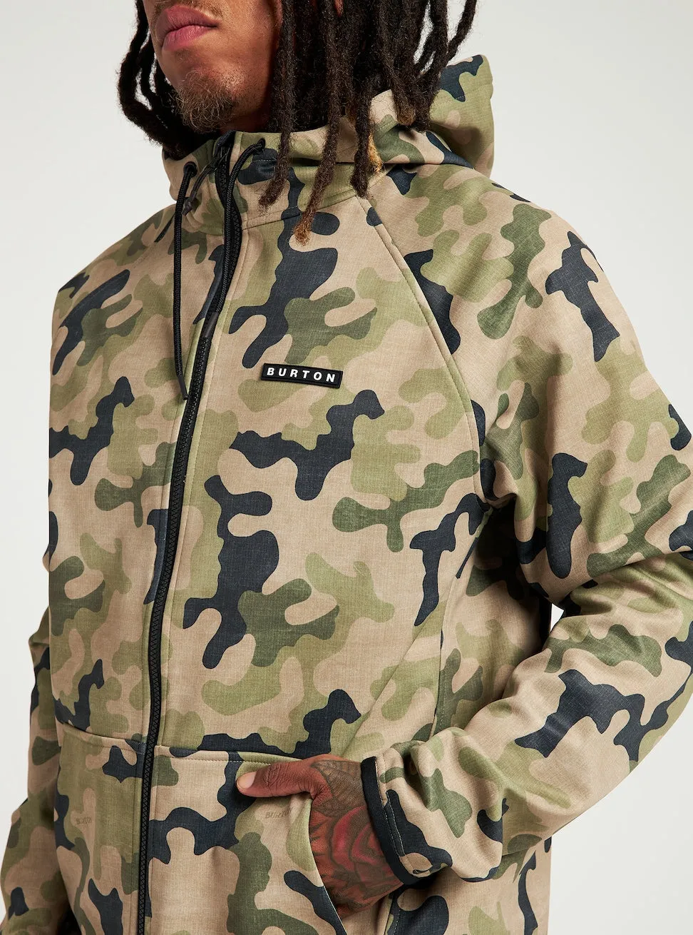 Burton Men's Crown Weatherproof Full-Zip Fleece