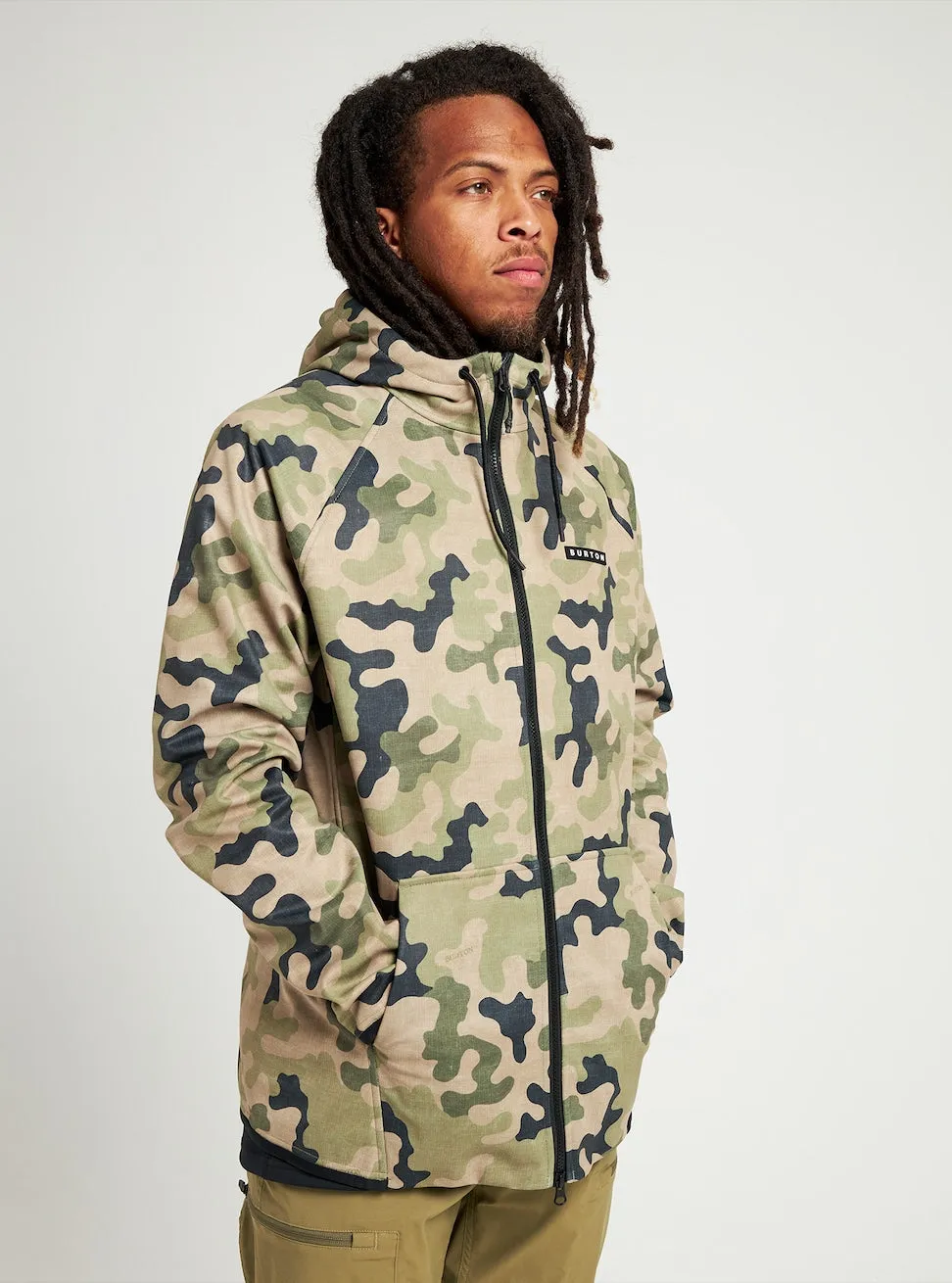 Burton Men's Crown Weatherproof Full-Zip Fleece