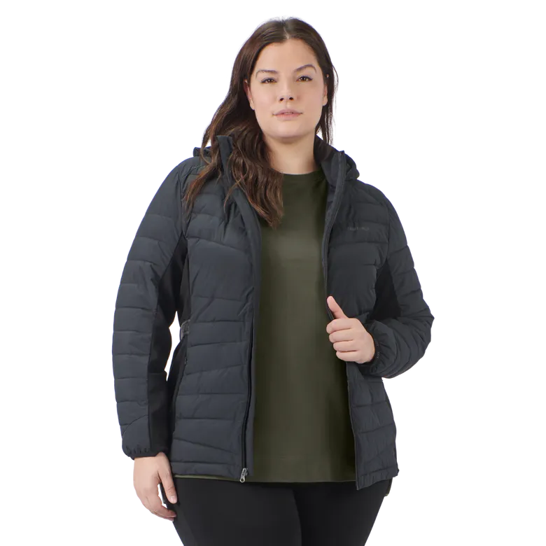 Can-Am Spyder Women's Puffer Hooded Plus Size Jacket
