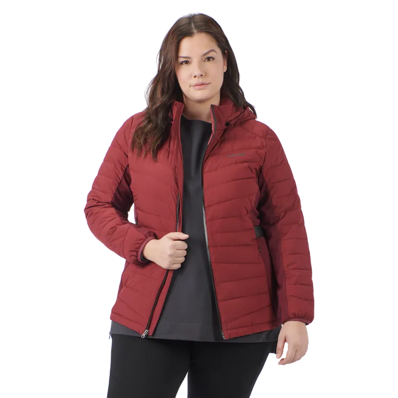 Can-Am Spyder Women's Puffer Hooded Plus Size Jacket