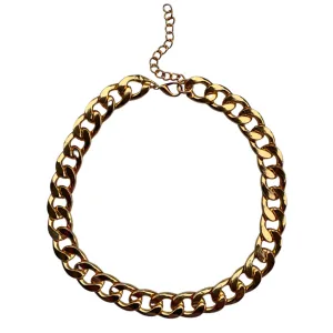Candela Cuban "L" Chain Necklace