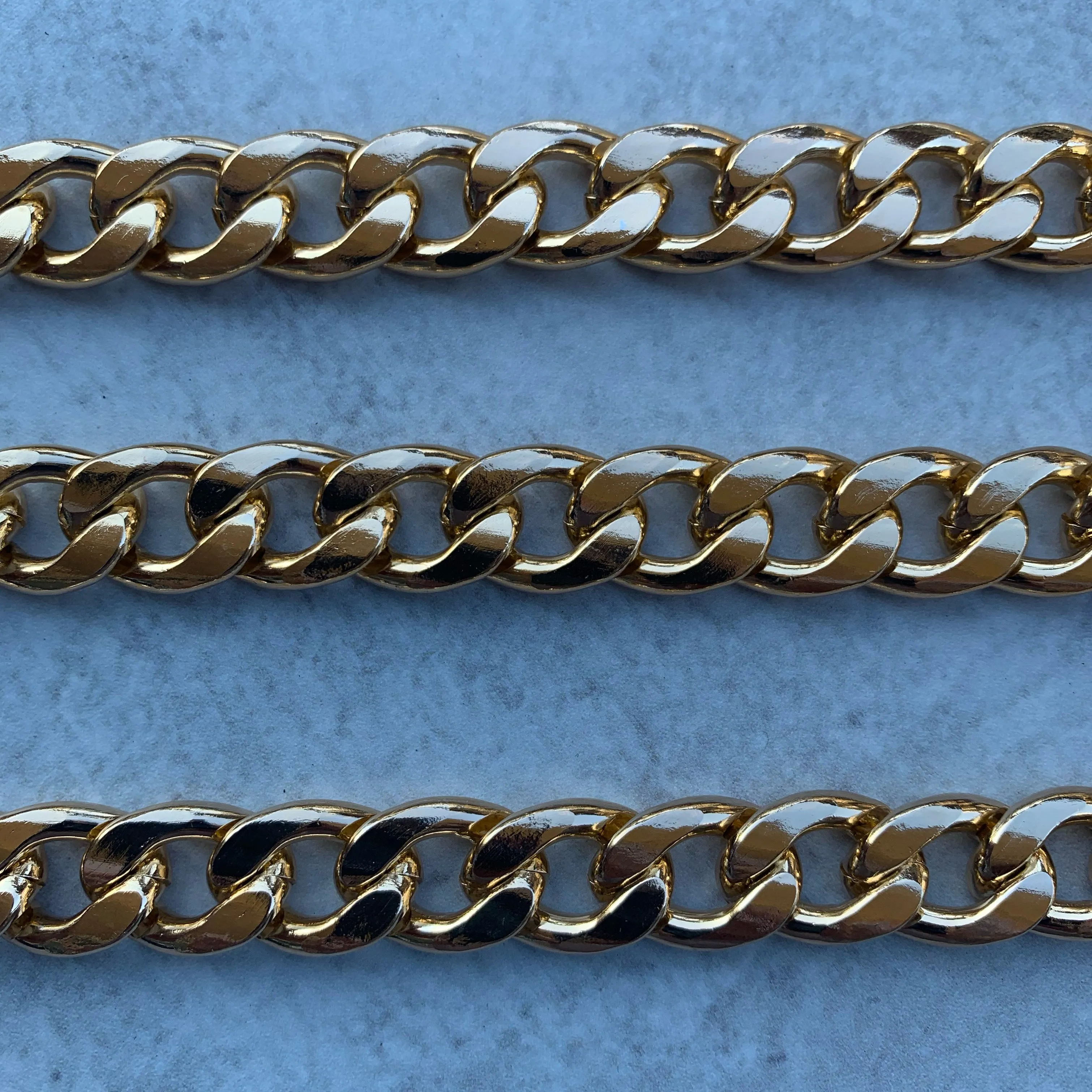 Candela Cuban "L" Chain Necklace
