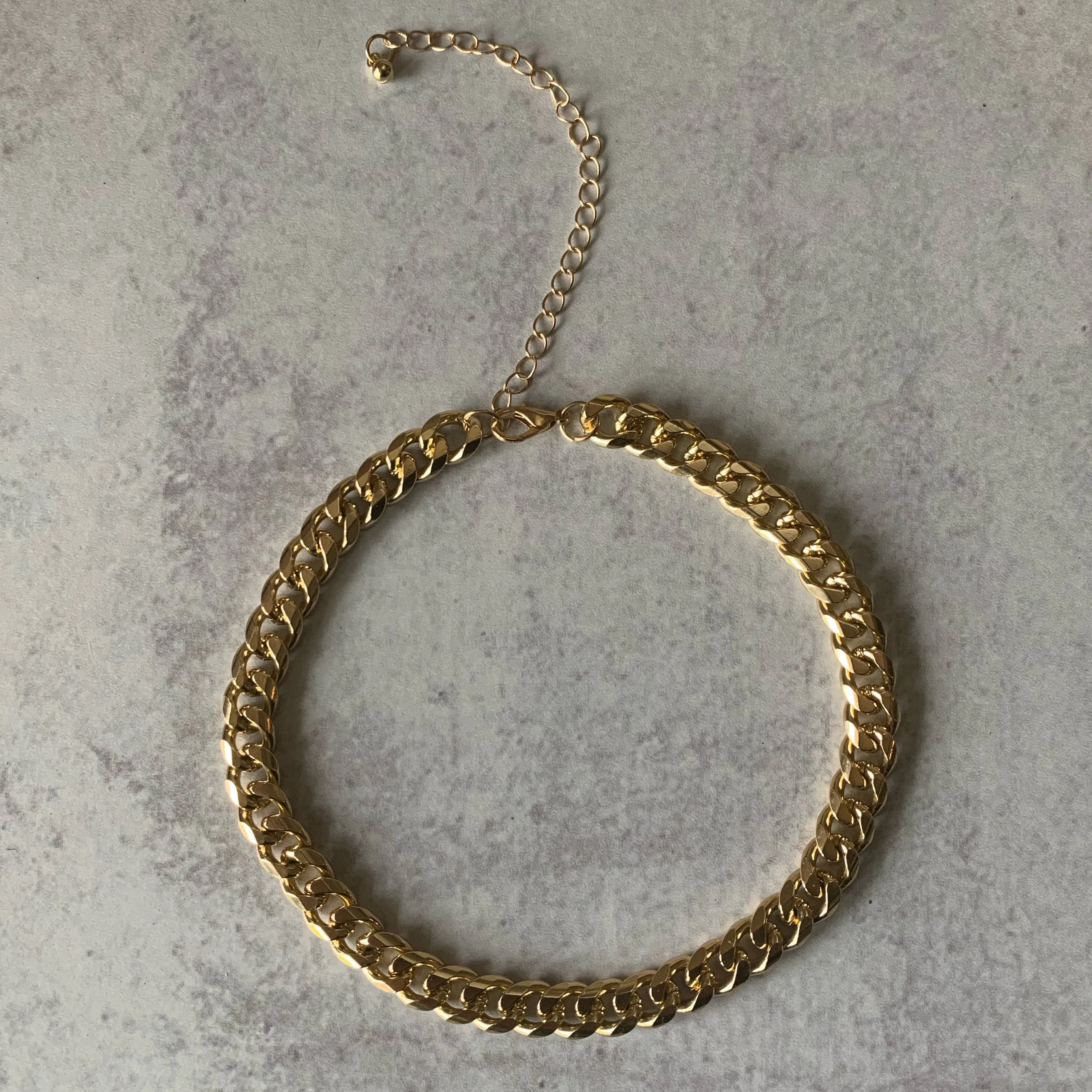 Candela Cuban "S" Chain Necklace