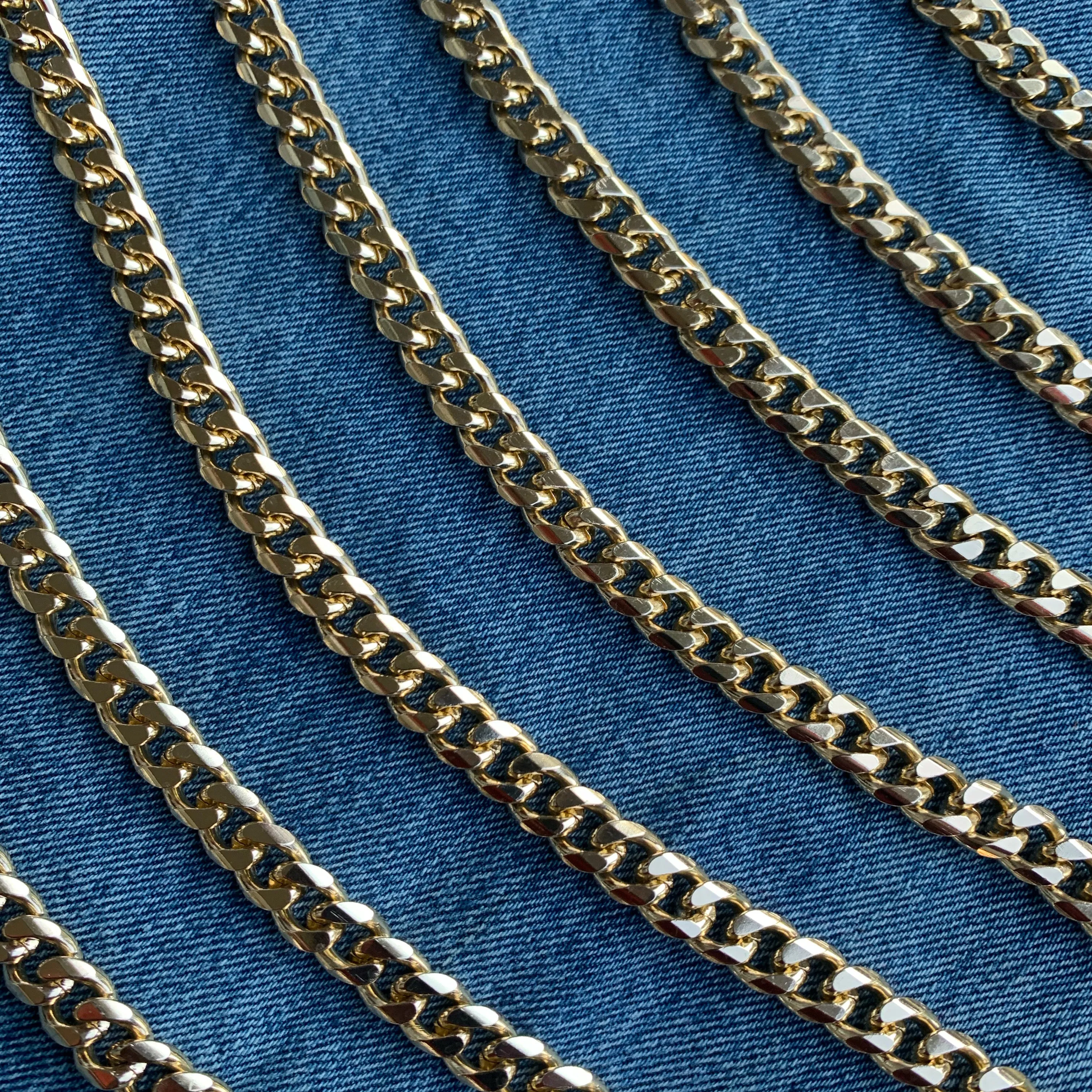 Candela Cuban "S" Chain Necklace