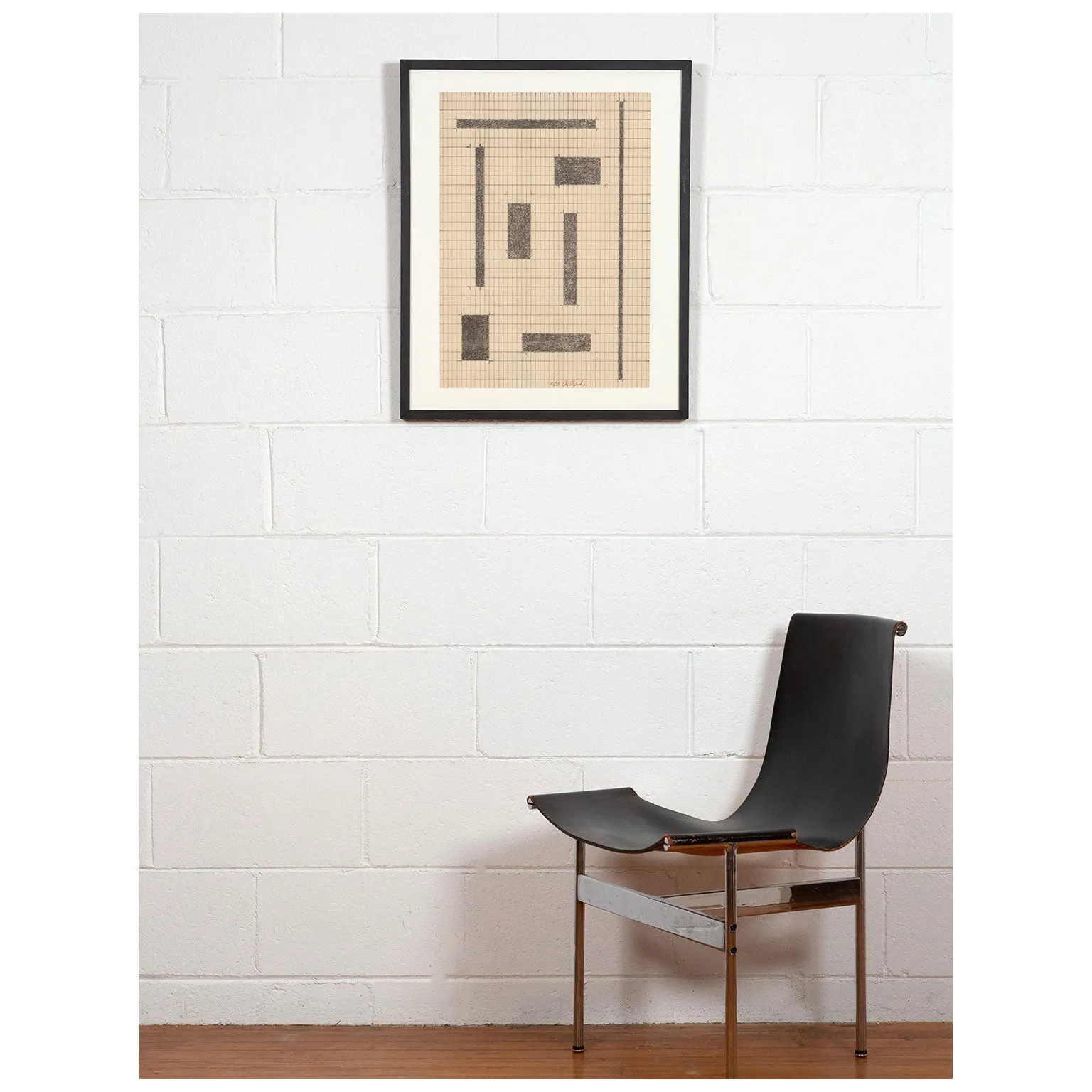 CARL ANDRE "EQUIVALENTS" LITHO, 1968