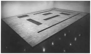 CARL ANDRE "EQUIVALENTS" LITHO, 1968
