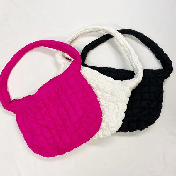 Carry All Quilted Cross Body Bag (various colors), Ellison & Young