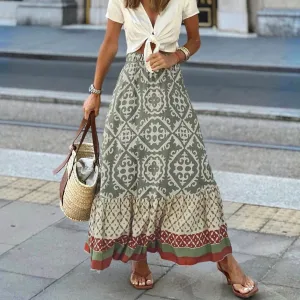 Cassey - Bohemian Style Skirt