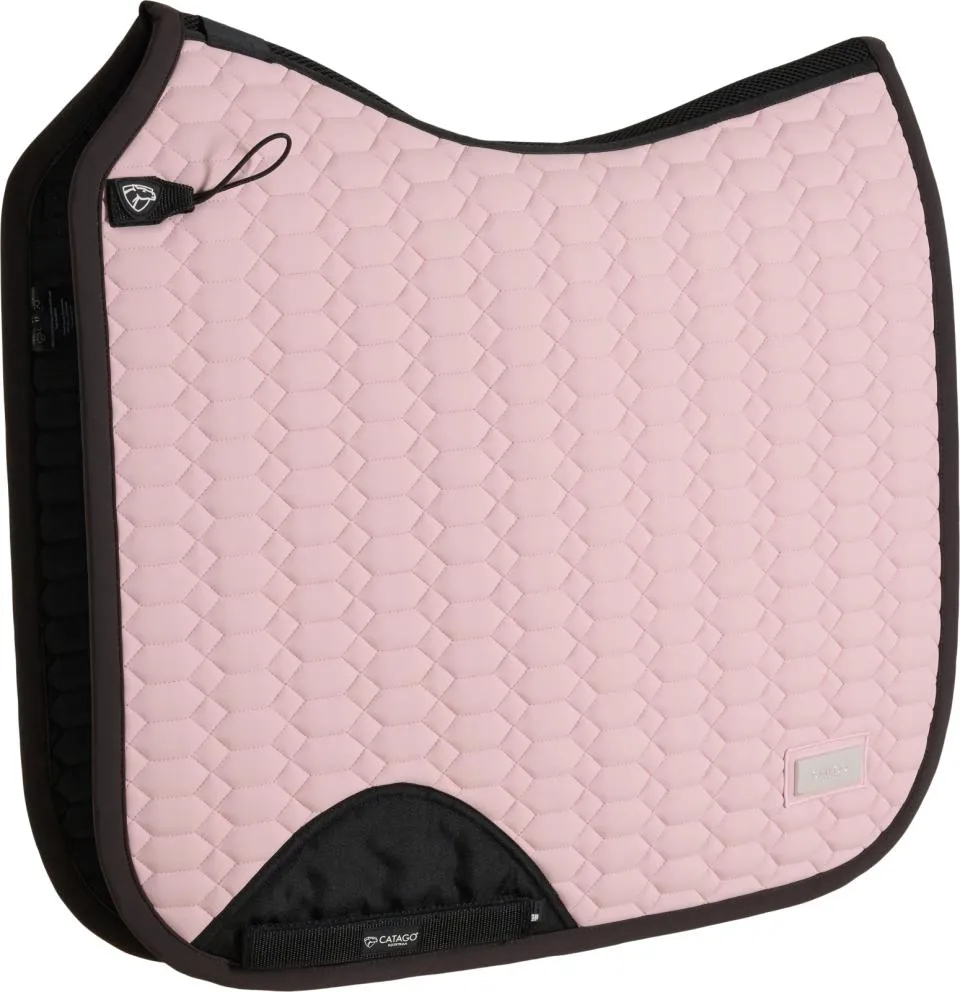 Catago FIR tech Grand dressage pad in Burnished Lilac