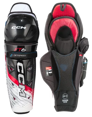 CCM JetSpeed FT6 Senior Shin Guards