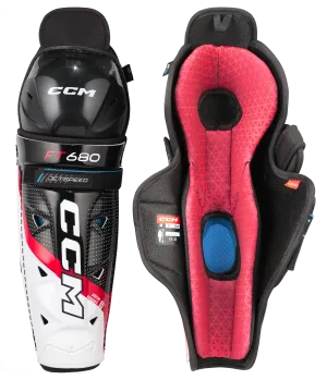 CCM JetSpeed FT680 Junior Shin Guards